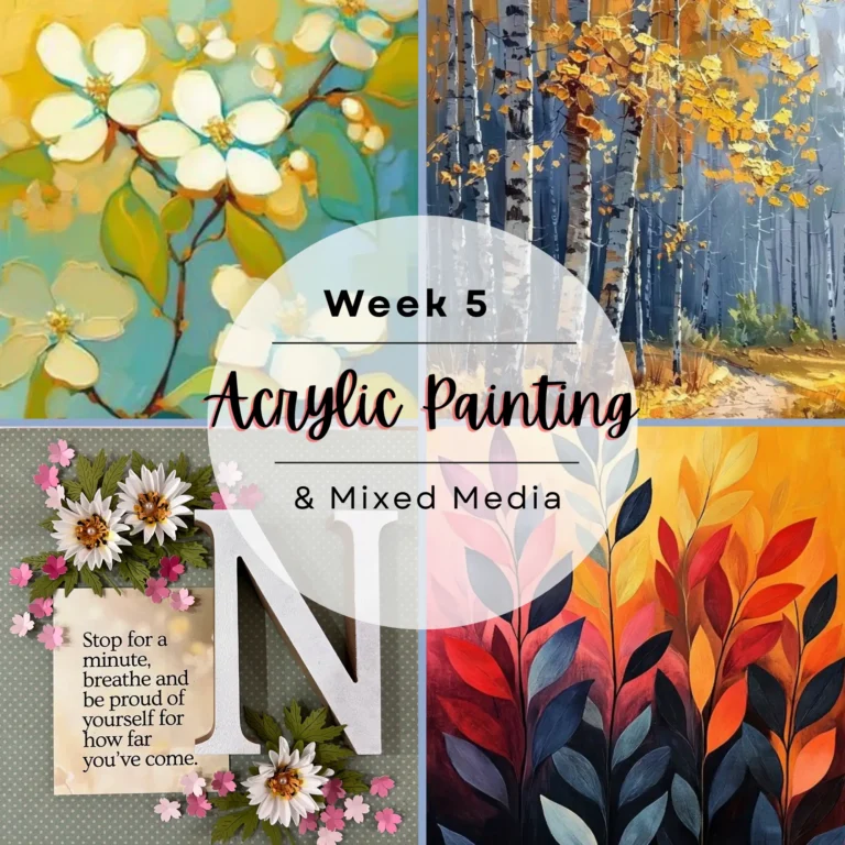 Acrylic Painting & Mixed Media